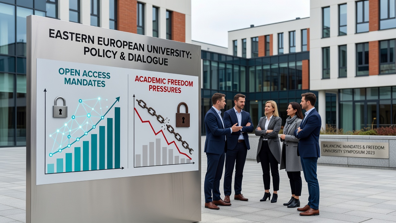 Academic conference in Eastern Europe addressing open access and scholarly freedom issues